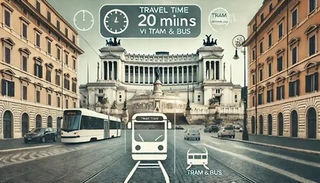Apartmán La Bellavita Trastevere Řím Itálie